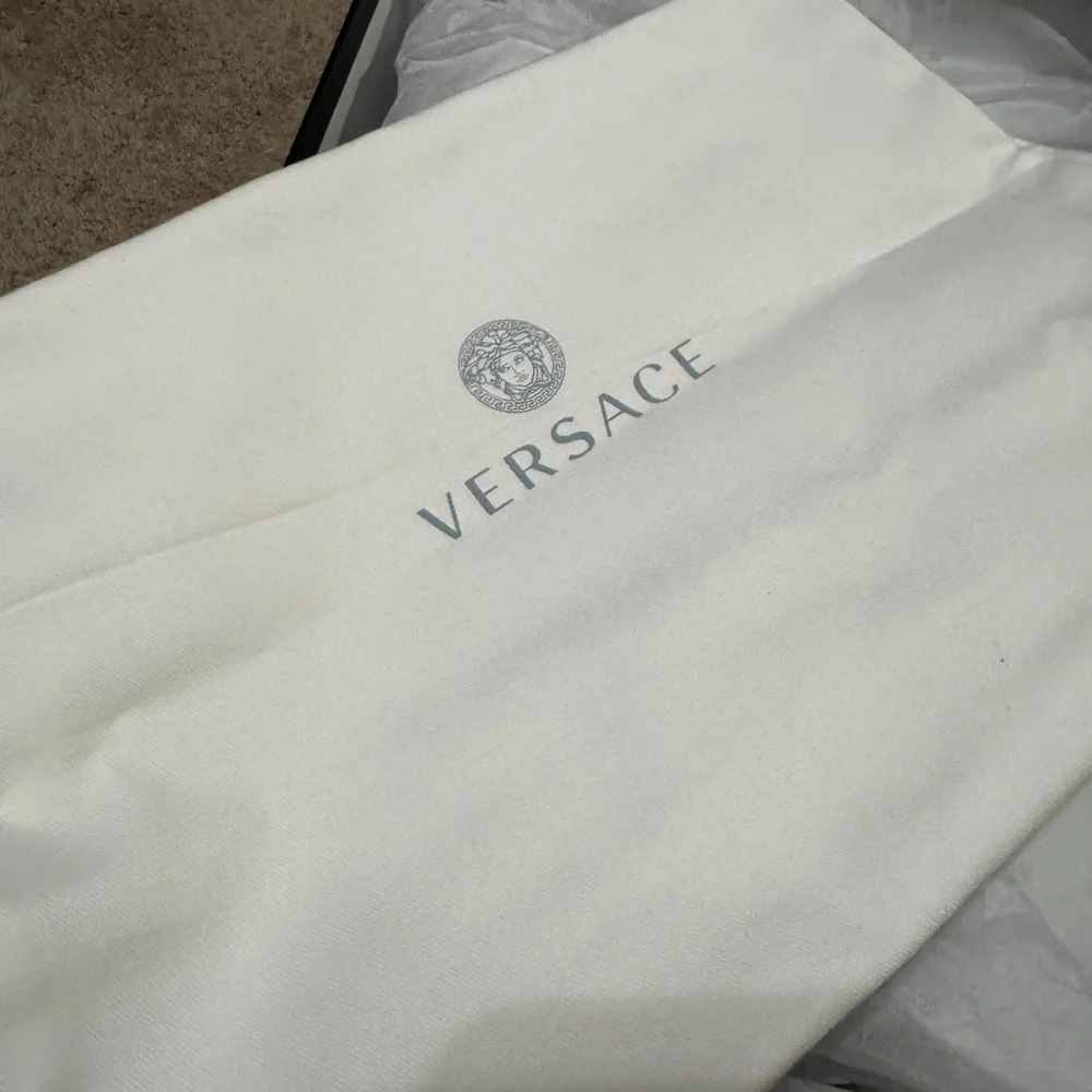 Versace Multicolor Patterned Sneakers Authentic - Picture 4 of 5